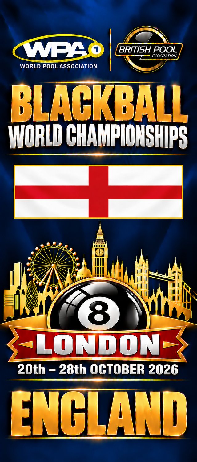 England World Championships banner